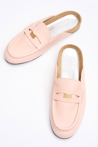 Sabots en cuir - Rose