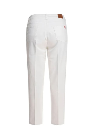 Jean mom - Blanc