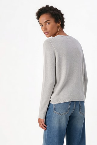 Pull en laine et cachemire - Gris