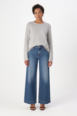 Pull en laine et cachemire - Gris