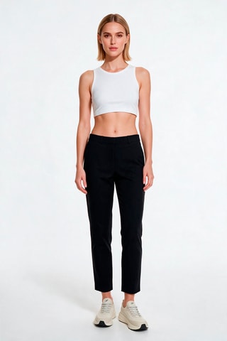 Pantalon en laine - Bleu marine