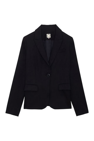 Veste en laine Nicoletta - Bleu marine
