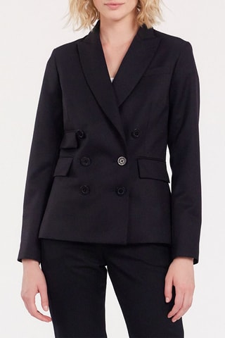 Veste en laine Maurice - Bleu foncé