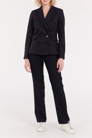 Veste en laine Maurice - Bleu foncé