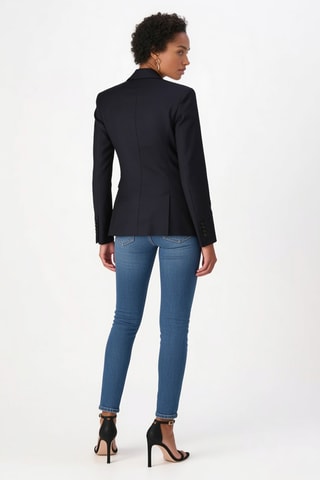 Veste en laine - Bleu marine