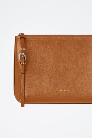 Pochette en cuir de veau - Camel