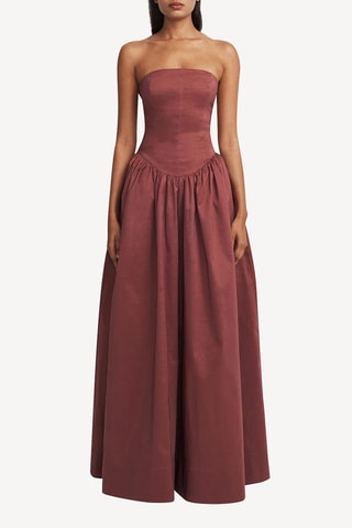 Robe bustier - Orange