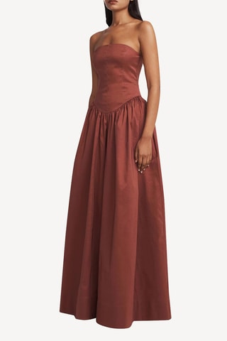 Robe bustier - Orange