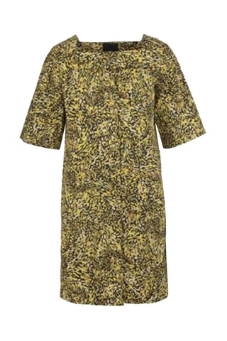 Robe droite - Jaune
