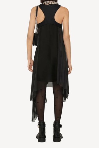 Robe plissée - Noir