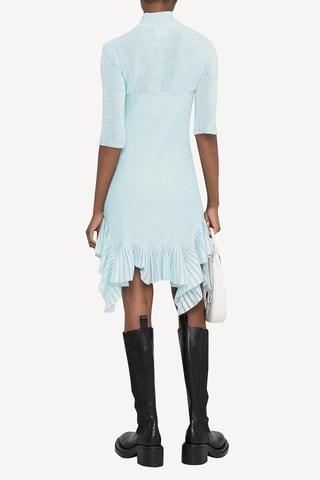 Robe midi - Bleu clair