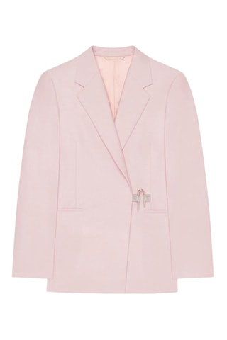 Veste en laine et angora - Rose