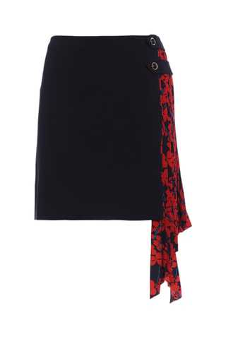 Minijupe en laine - Noir