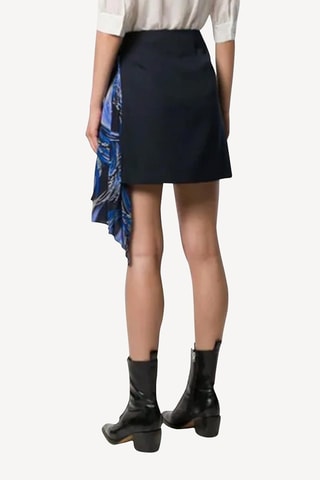 Minijupe en laine - Noir