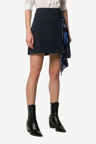 Minijupe en laine - Noir