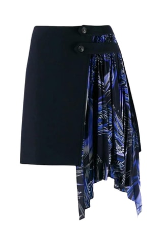 Minijupe en laine - Noir