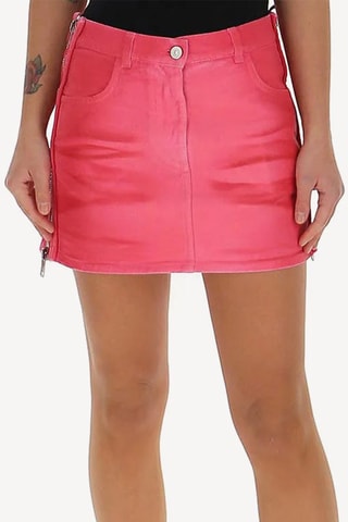 Minijupe en jean - Rose