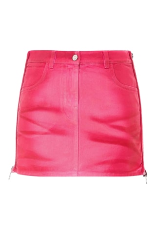 Minijupe en jean - Rose