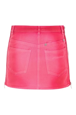 Minijupe en jean - Rose