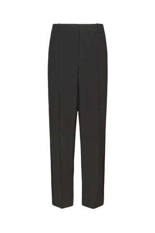 Pantalon slim en mohair et laine - Noir
