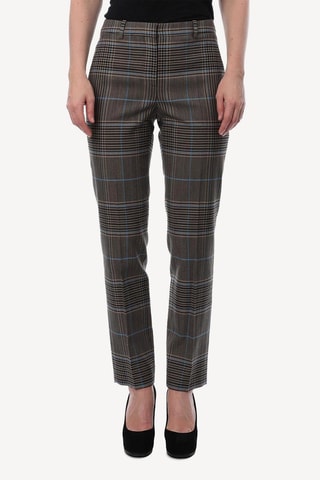 Pantalon slim en laine - Gris
