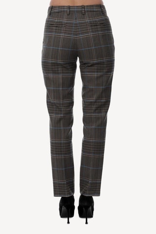 Pantalon slim en laine - Gris
