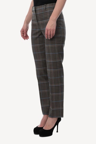 Pantalon slim en laine - Gris
