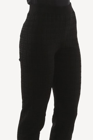 Pantalon slim taille haute - Noir