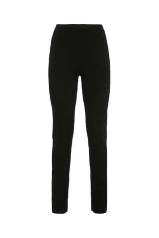 Pantalon slim taille haute - Noir