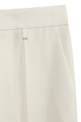 Pantalon en laine et angora - Ivoire
