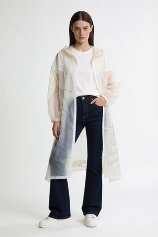 Parka à capuche - Blanc