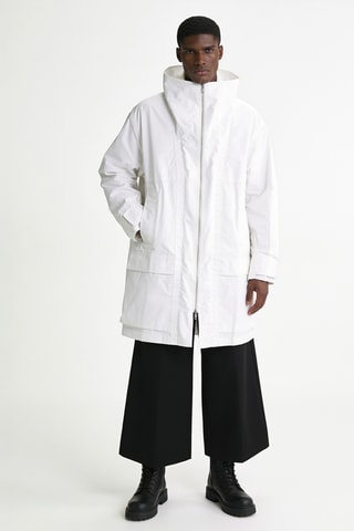 Parka à capuche - Blanc