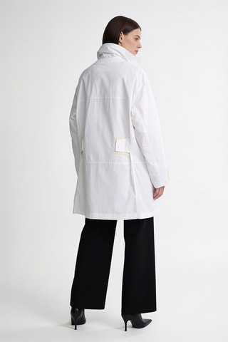 Parka à capuche - Blanc