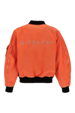 Bomber réversible - Noir et orange