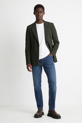 Veste en laine - Vert foncé