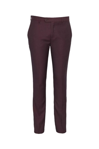 Pantalon en laine - Bordeaux