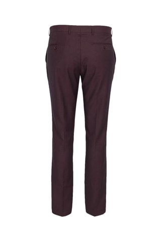 Pantalon en laine - Bordeaux