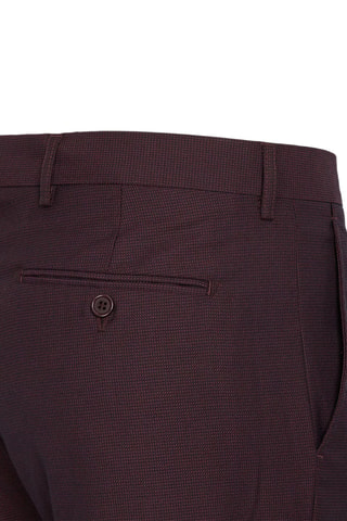 Pantalon en laine - Bordeaux