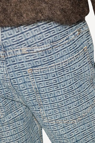 Pantalon en mohair et laine - Bleu clair
