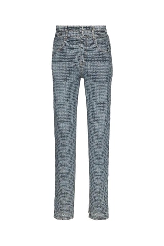 Pantalon en mohair et laine - Bleu clair