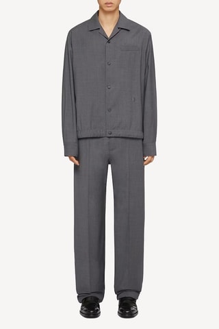 Pantalon en laine - Noir