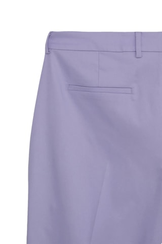 Pantalon de costume slim en laine et mohair - Mauve