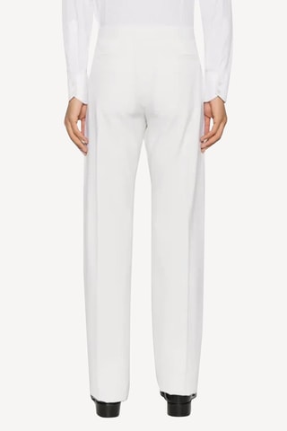 Pantalon de costume slim - Blanc