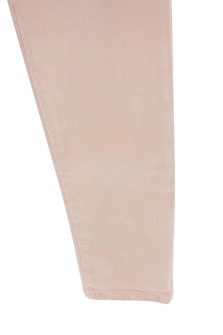 Pantalon slim en laine - Nude