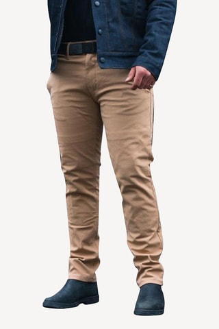 Pantalon slim - Beige