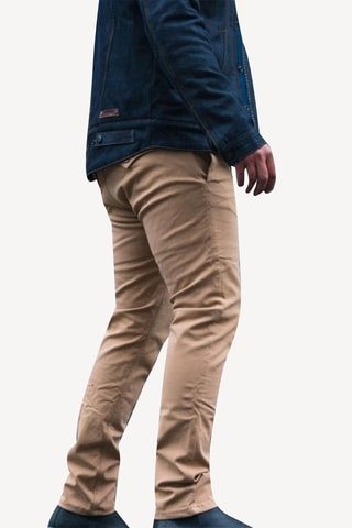 Pantalon slim - Beige