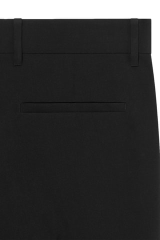 Pantalon de costume slim - Noir