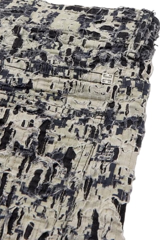 Pantalon slim - Ecru et noir