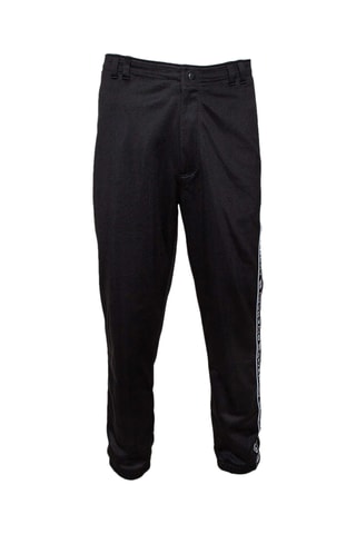 Pantalon slim en laine et angora - Noir