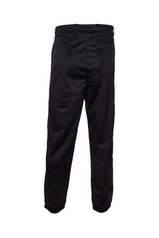 Pantalon slim en laine et angora - Noir
